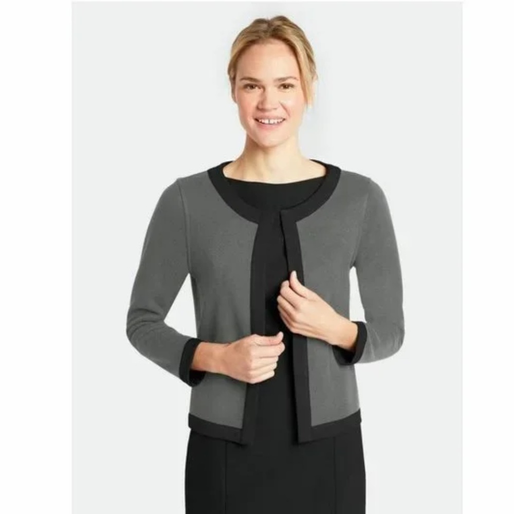 Of Mercer Gray "Jardigan" (Jacket/Cardigan), Reversible Size XL